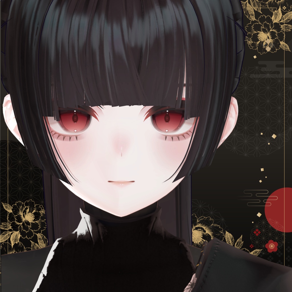 Original 3D model【華夜 -Kaya-】