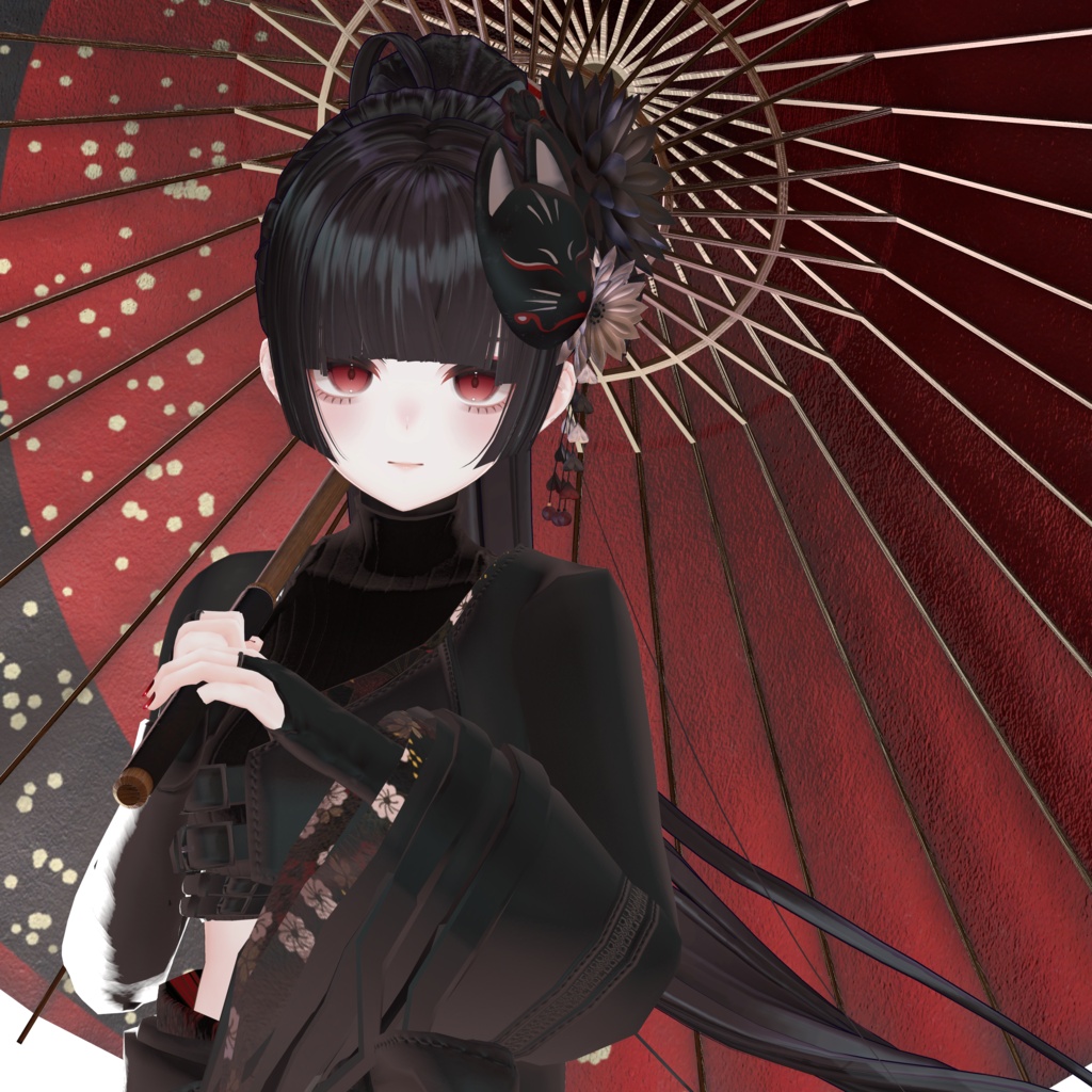 Original 3D model【華夜 -Kaya-】