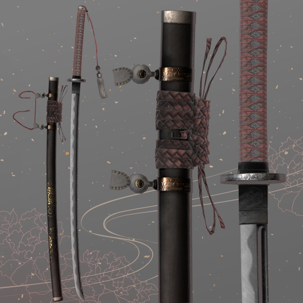 Original 3D model【華夜 -Kaya-】