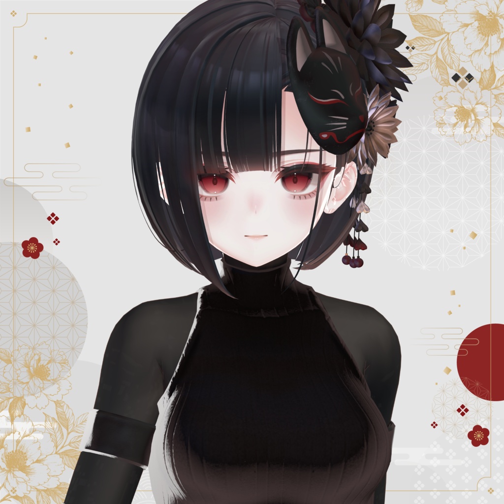 Original 3D model【華夜 -Kaya-】