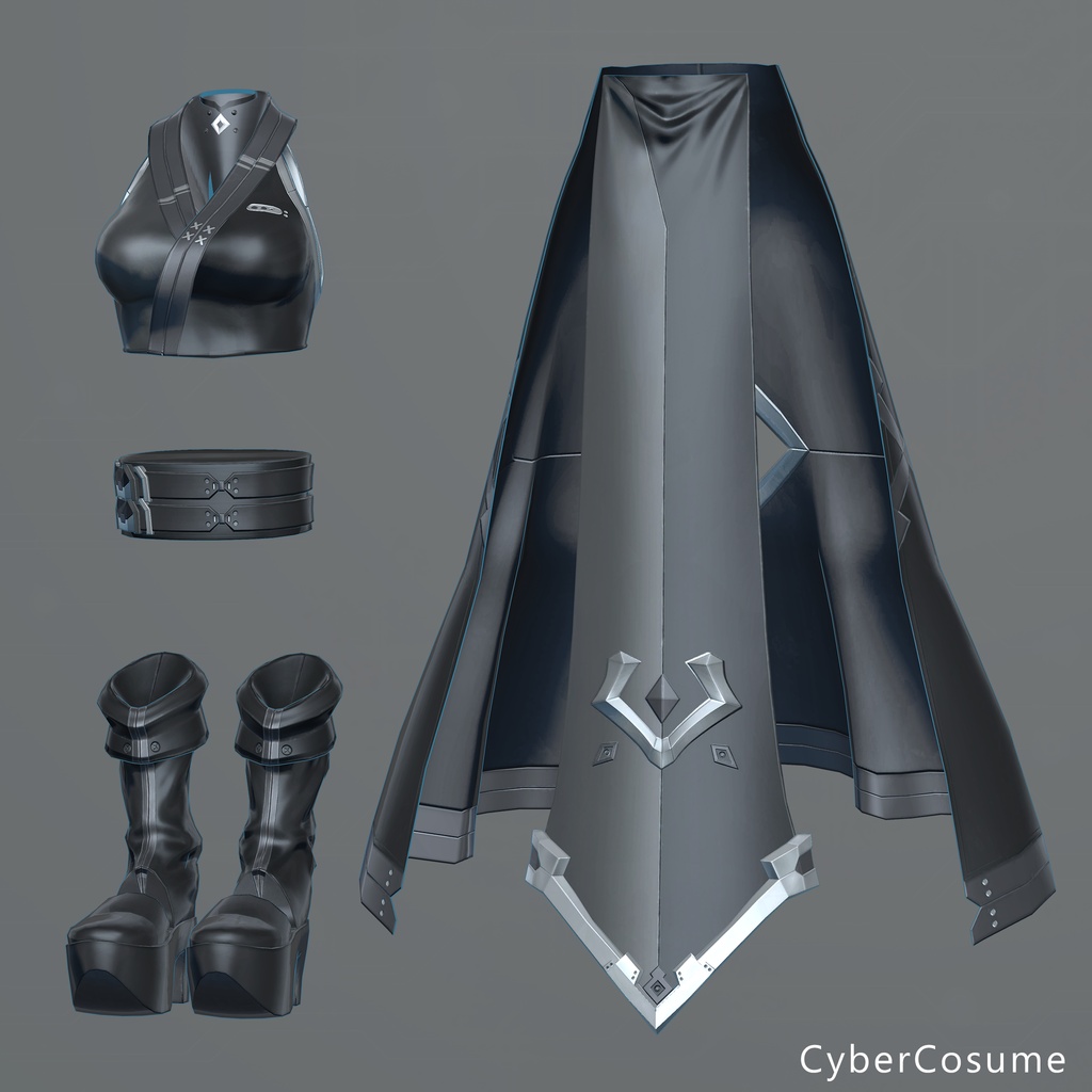 Original 3D model【華夜 -Kaya-】