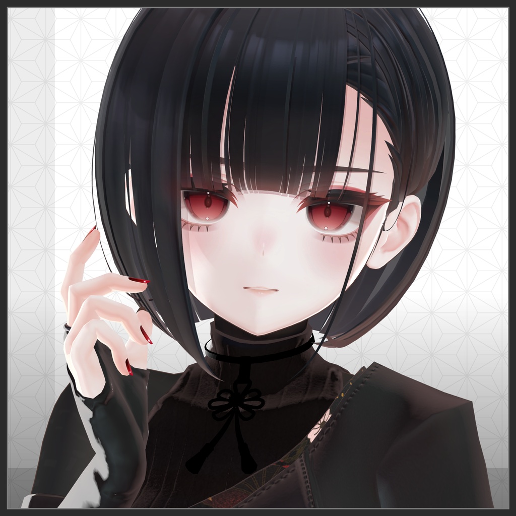 Original 3D model【華夜 -Kaya-】