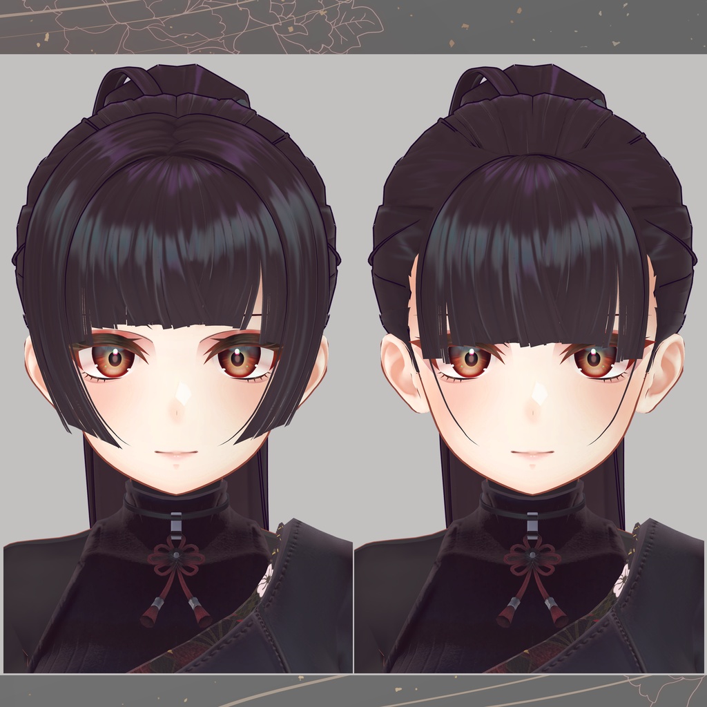 Original 3D model【華夜 -Kaya-】