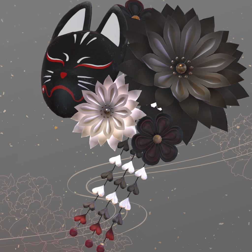 Original 3D model【華夜 -Kaya-】