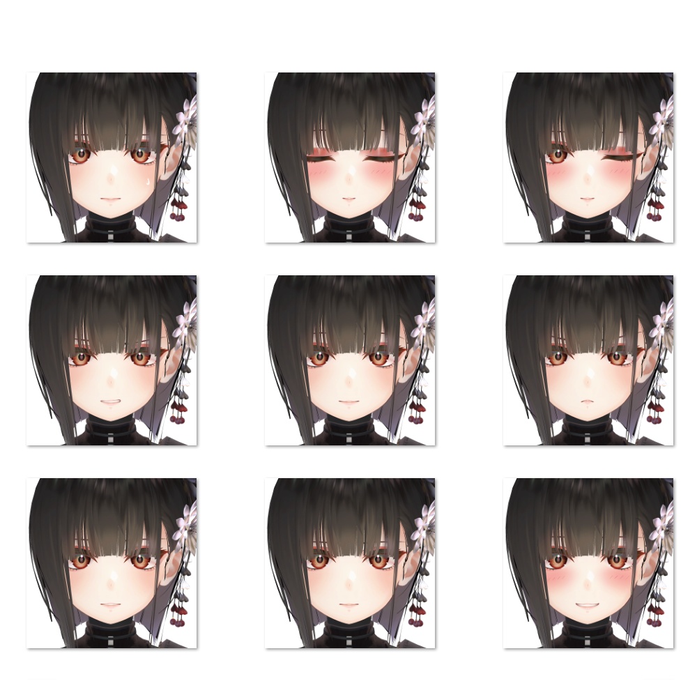 Original 3D model【華夜 -Kaya-】