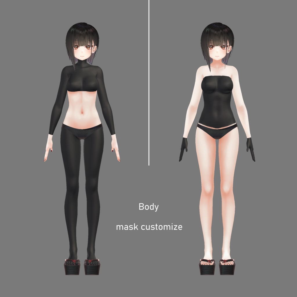 Original 3D model【華夜 -Kaya-】
