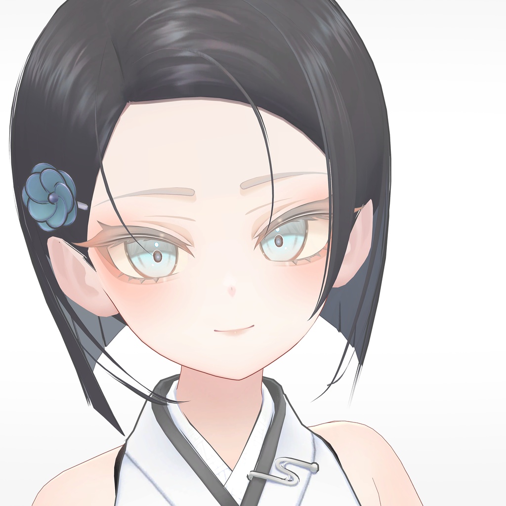 オリジナル3Dモデル「椿姫 -Tsubaki-」