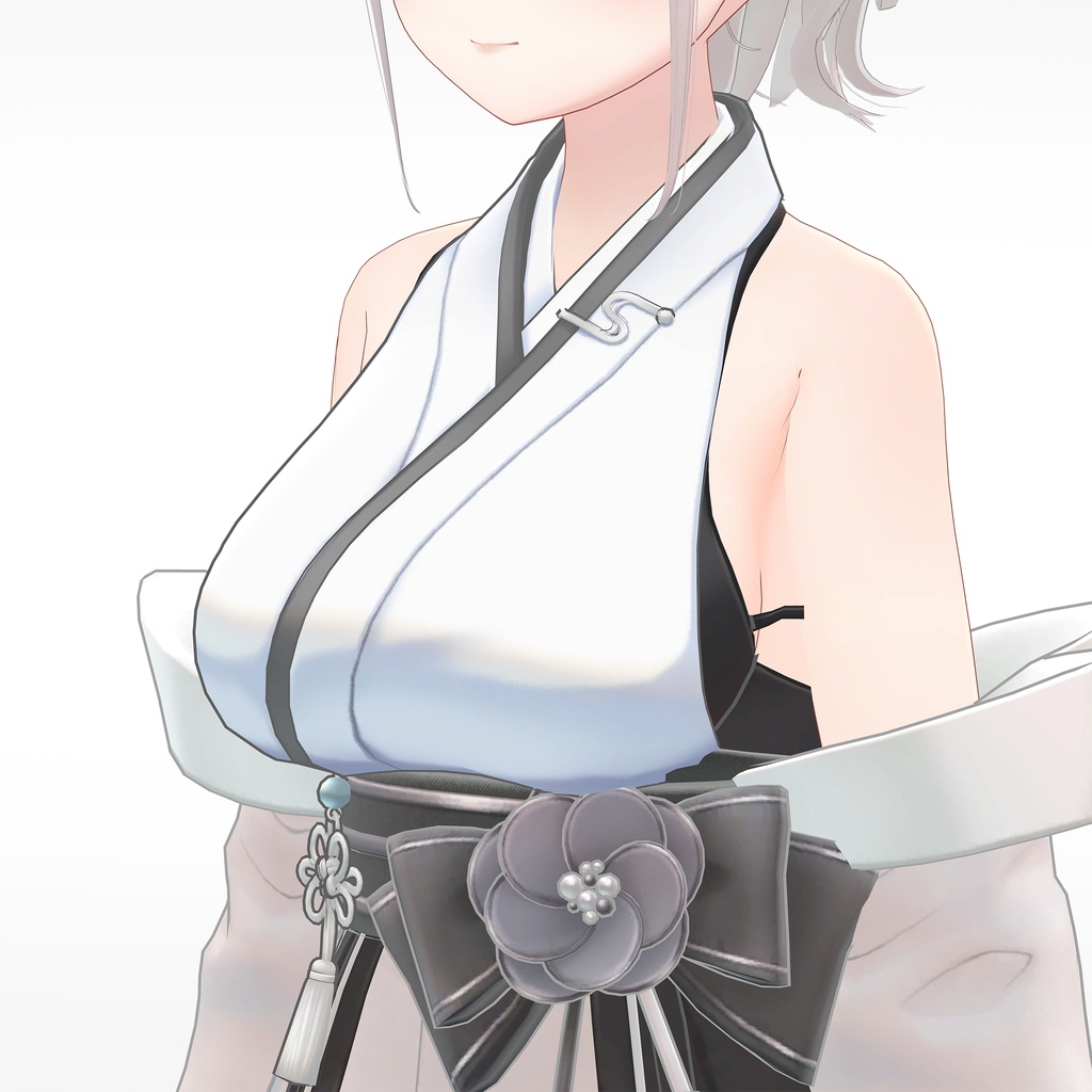 オリジナル3Dモデル「椿姫 -Tsubaki-」