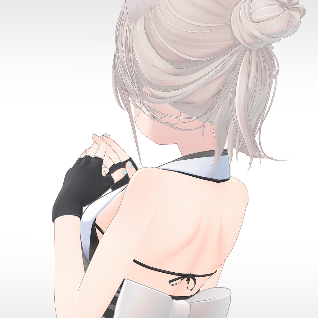 オリジナル3Dモデル「椿姫 -Tsubaki-」