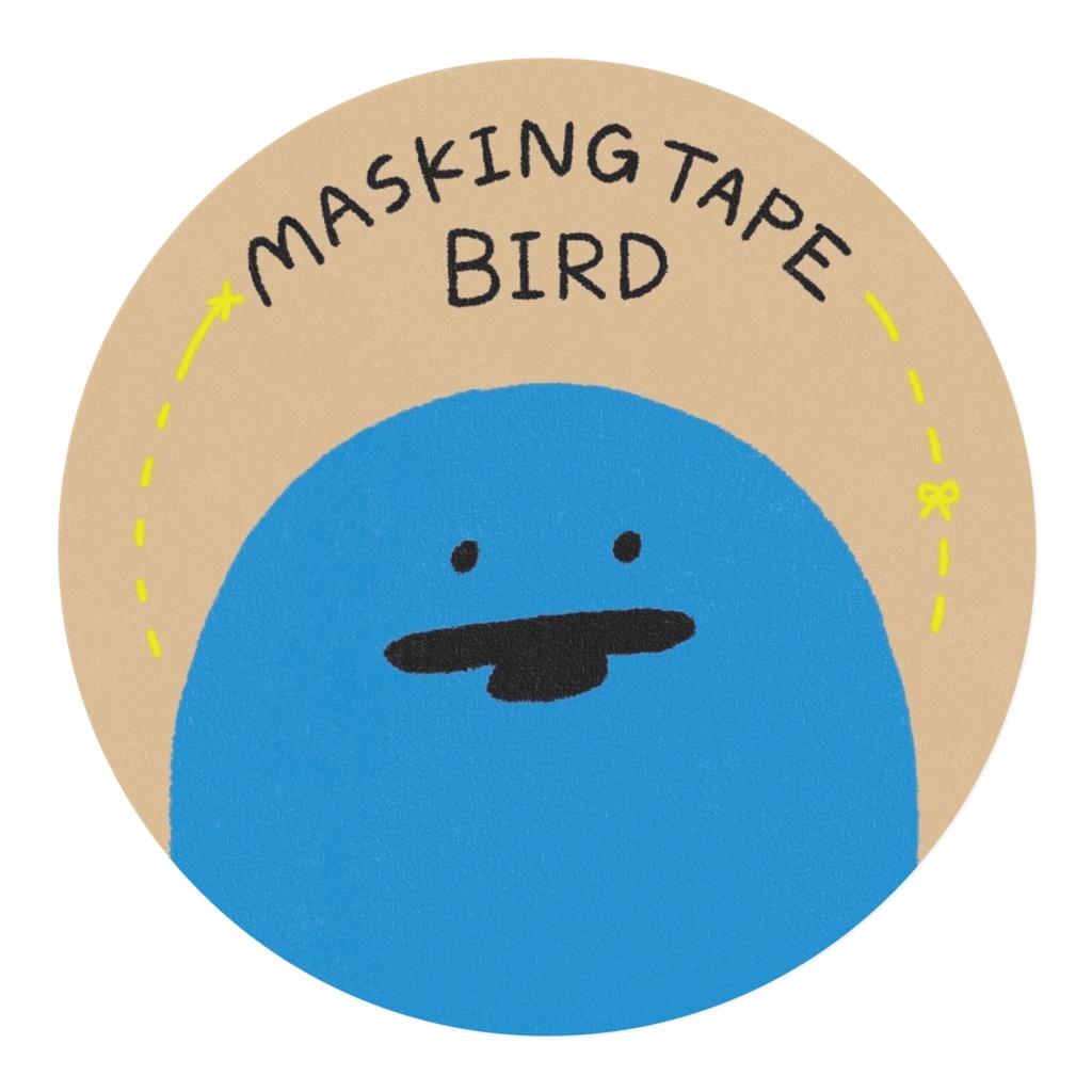 とりマスキングテープ