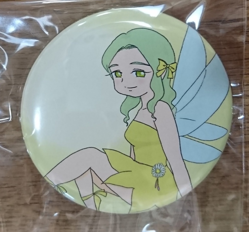 妖精さんの缶ミラー