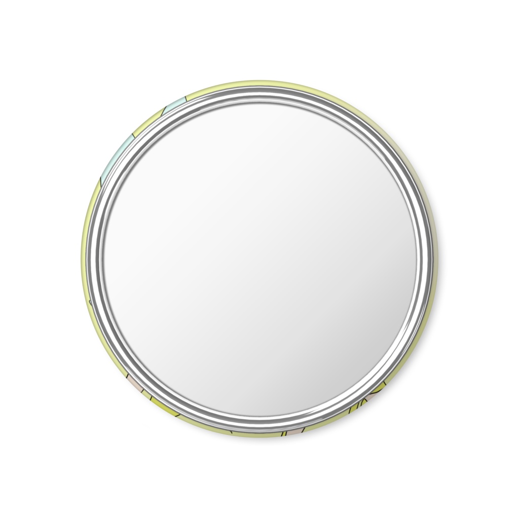 妖精さんの缶ミラー