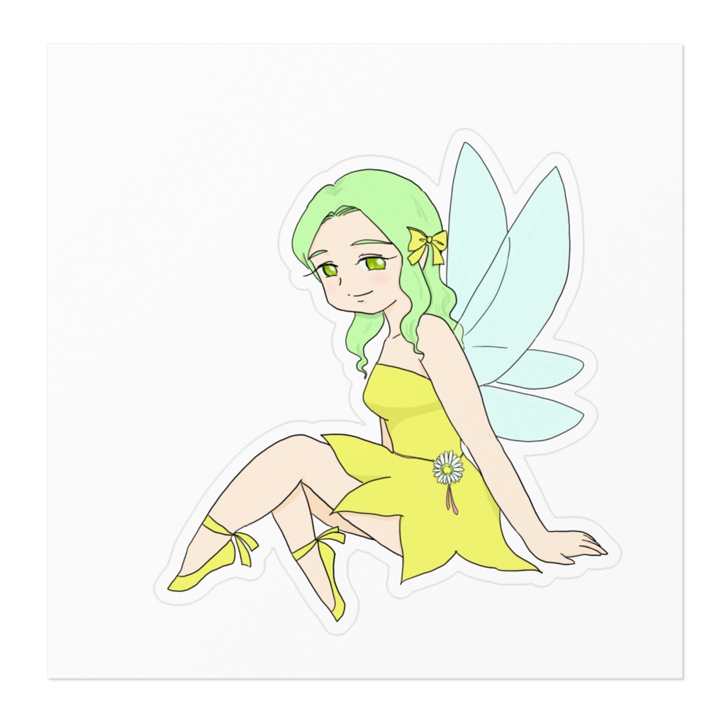 妖精さんのステッカー