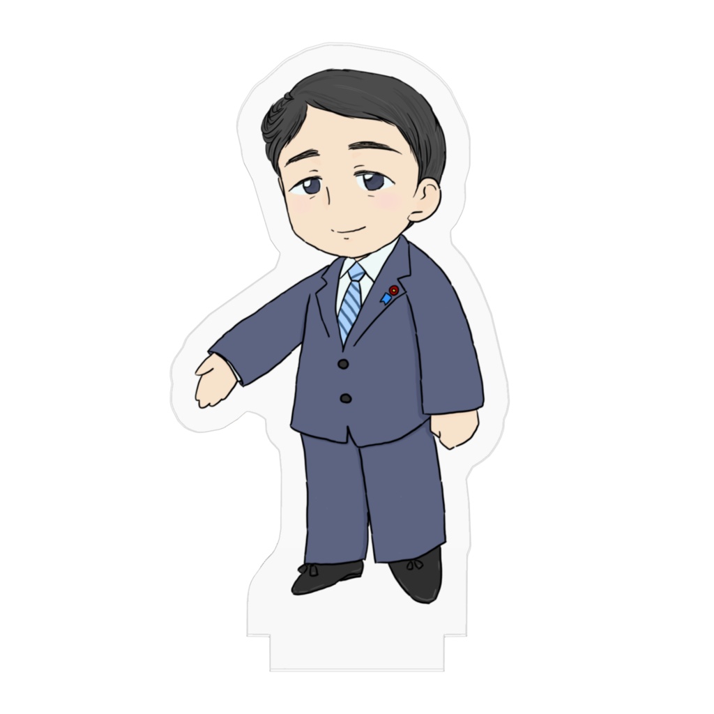 あべちゃん総理アクリルフィギュア