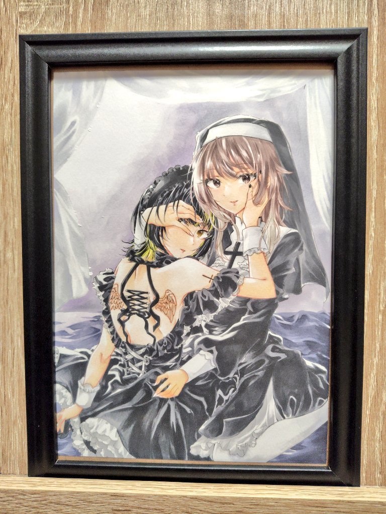 美琴×ルカB5原画