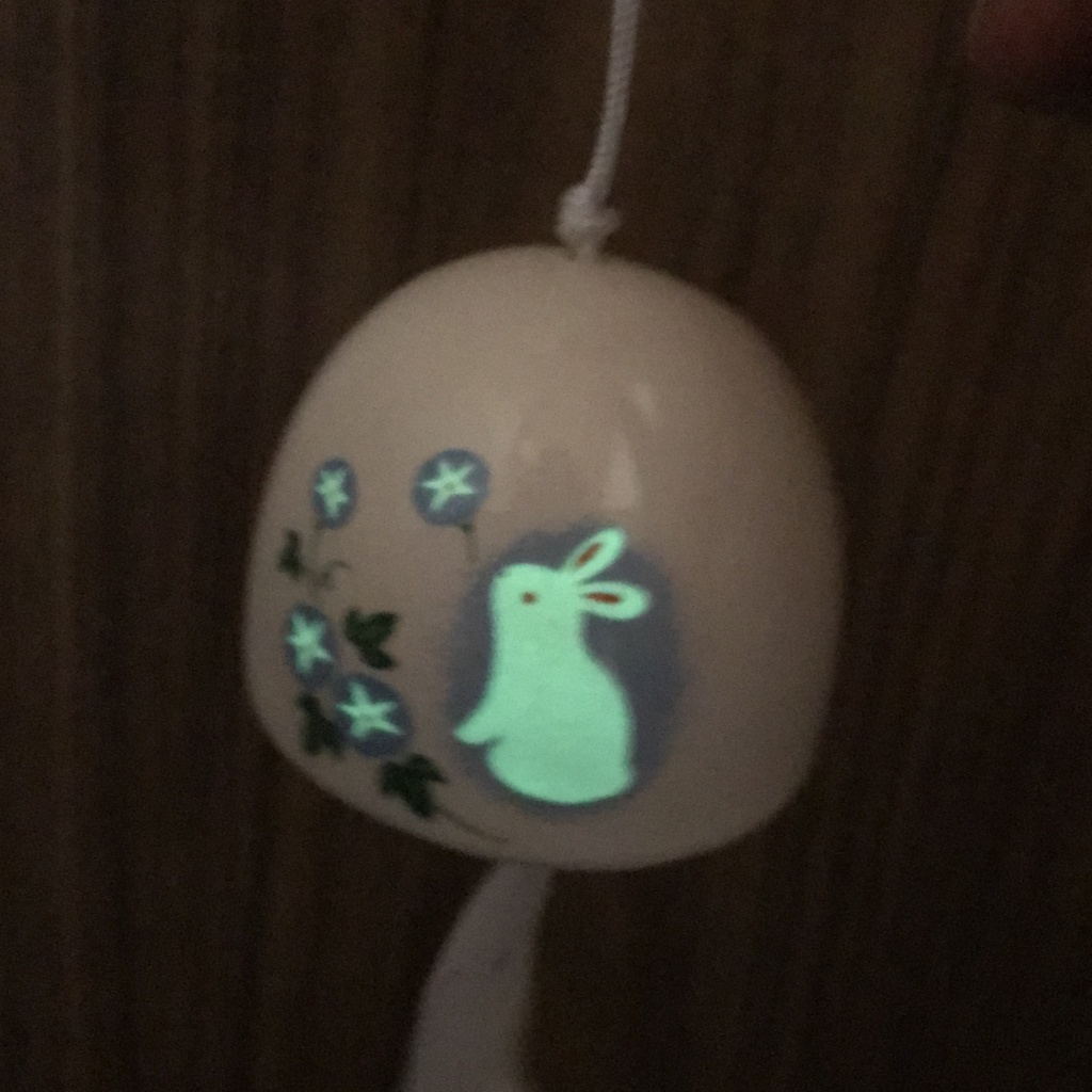 ロシェちゃんの日2019 夜光風鈴