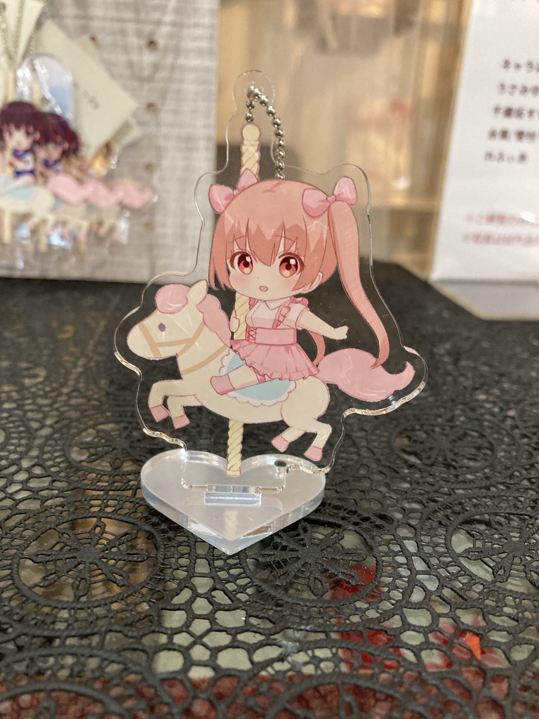 【千歳坂46】メリーゴーランド風アクリルスタンド