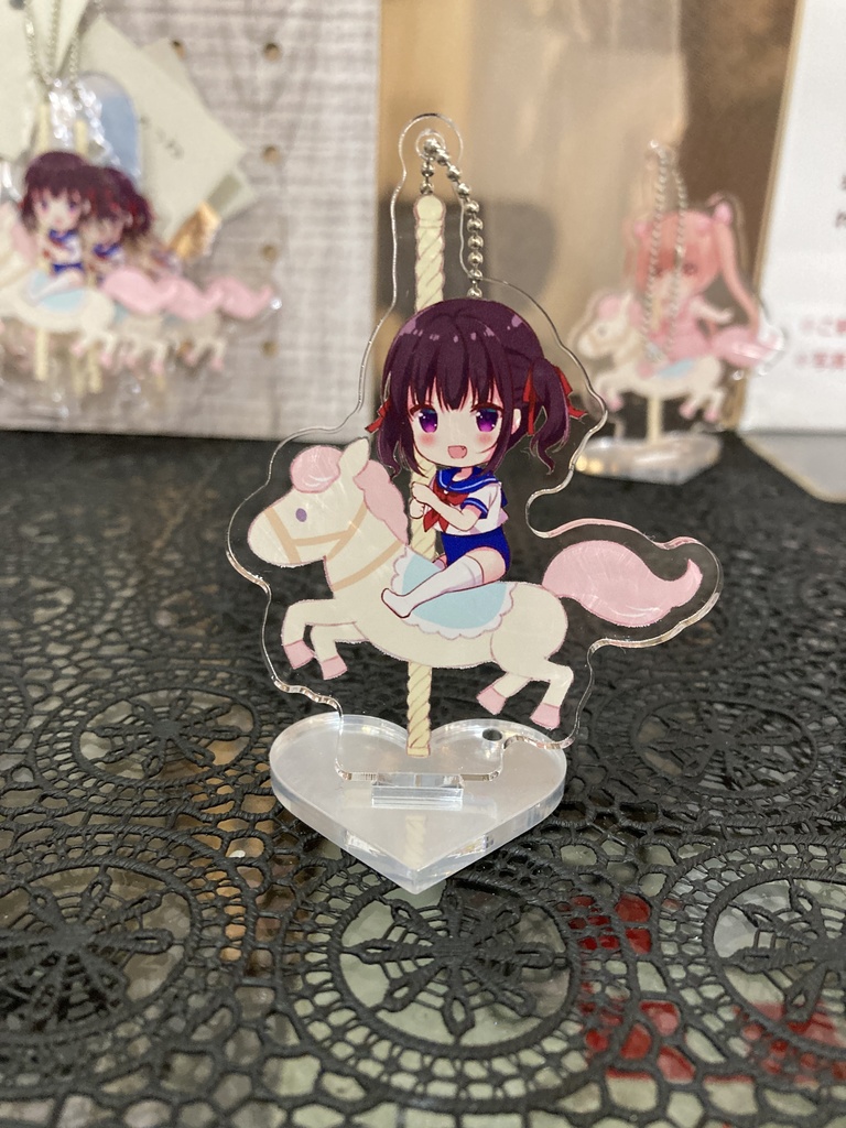 【千歳坂46】メリーゴーランド風アクリルスタンド