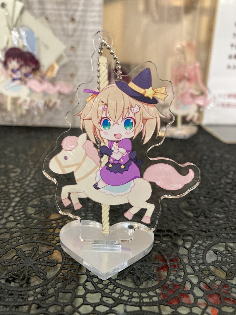 【千歳坂46】メリーゴーランド風アクリルスタンド