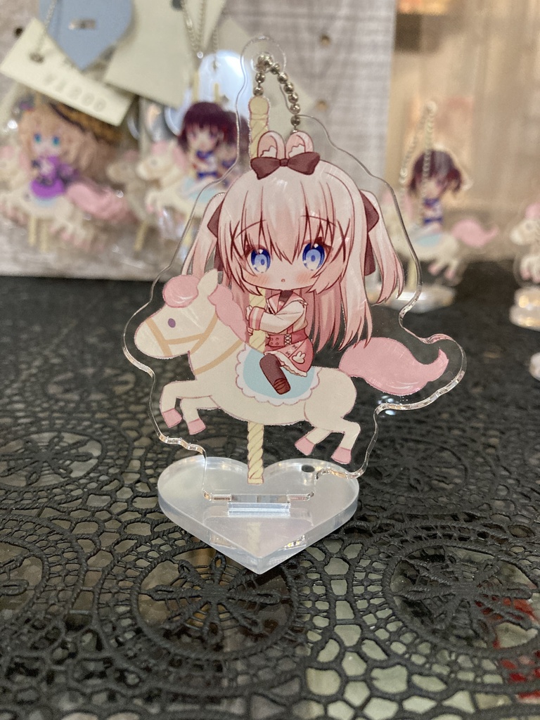 【千歳坂46】メリーゴーランド風アクリルスタンド