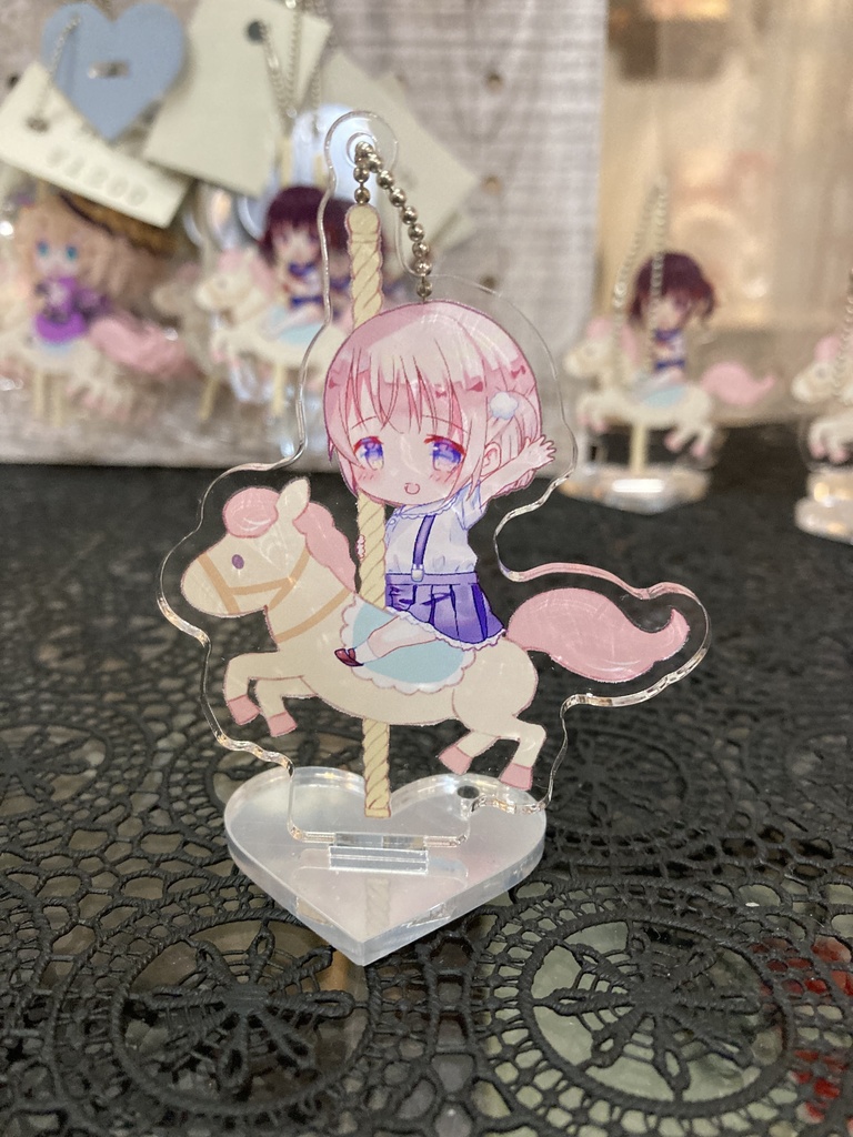 【千歳坂46】メリーゴーランド風アクリルスタンド