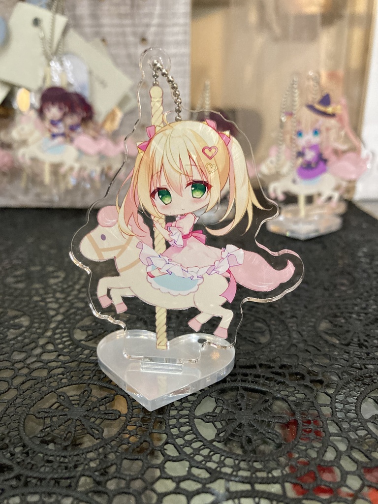 【千歳坂46】メリーゴーランド風アクリルスタンド