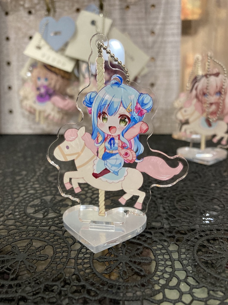 【千歳坂46】メリーゴーランド風アクリルスタンド