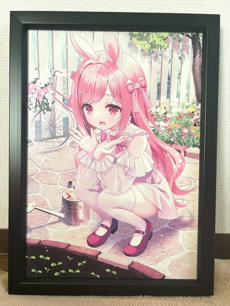 2.5Dアートパネル「芽生えの季節」