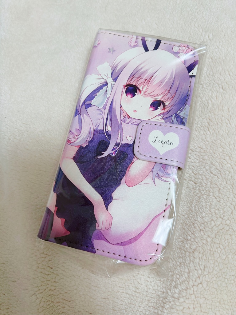 メルヴィナちゃん手帳型iPhoneケース(7/8/SE2/SE3対応)