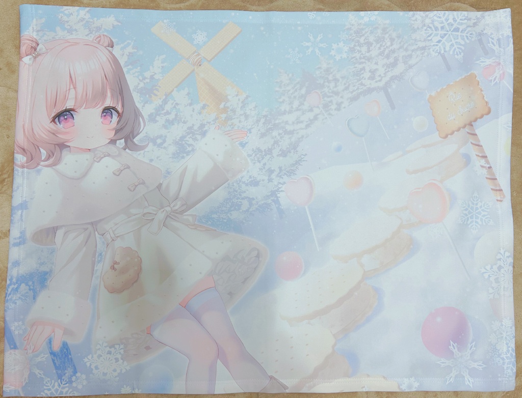 お菓子の国のこのかちゃん　ブランケット