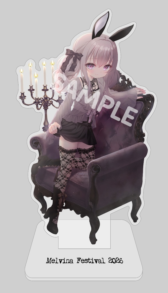 めるびなまつり2026　”Dark Coquette”ビッグアクリルスタンド