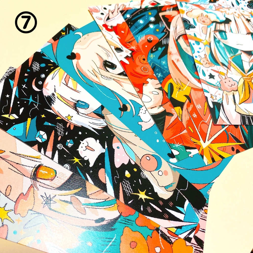 少女の世界ポストカード