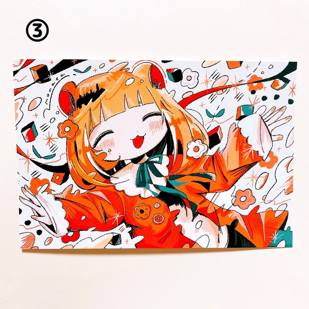 少女の世界ポストカード