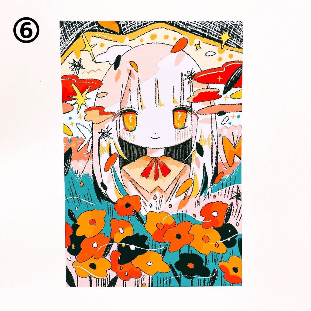 少女の世界ポストカード