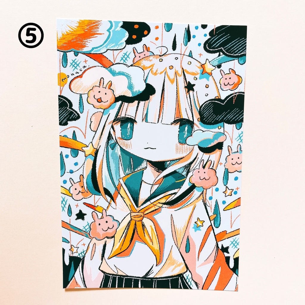 少女の世界ポストカード