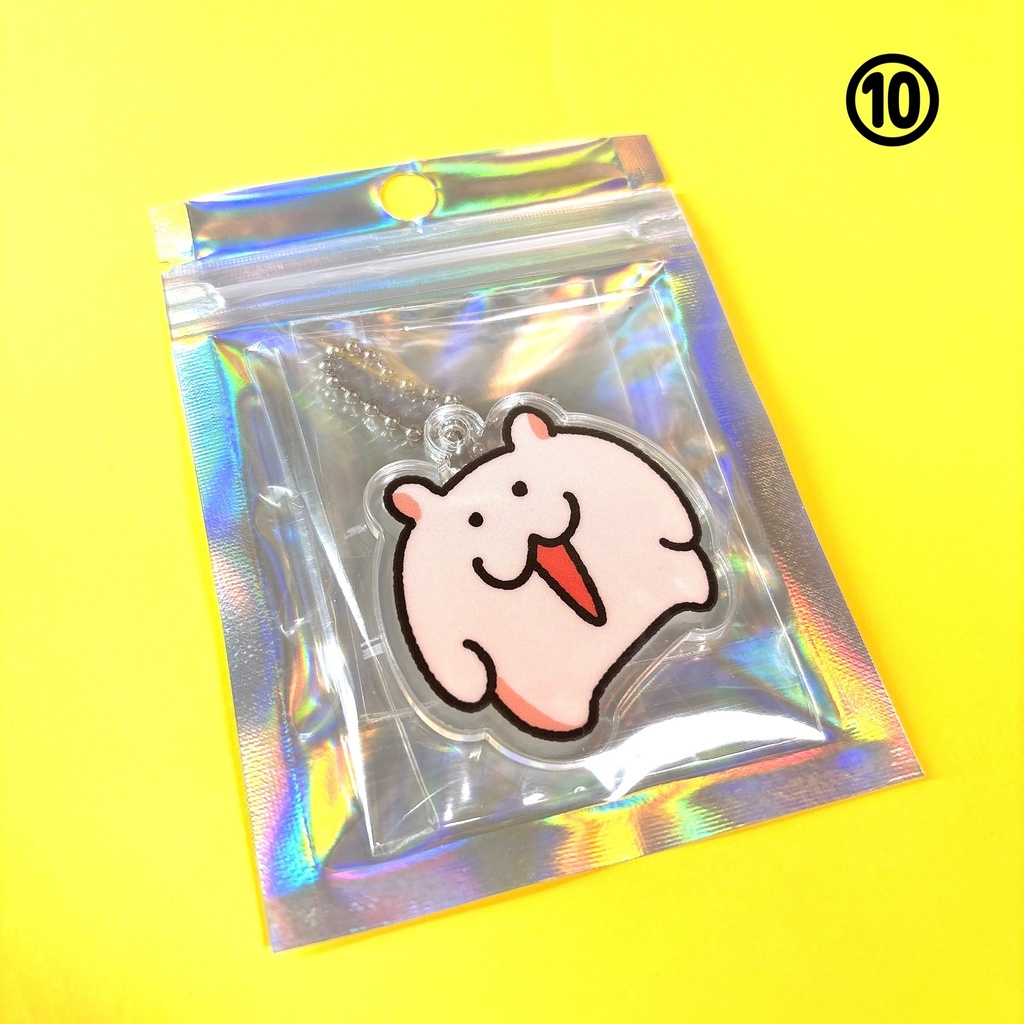 もちゆるアクキーたち