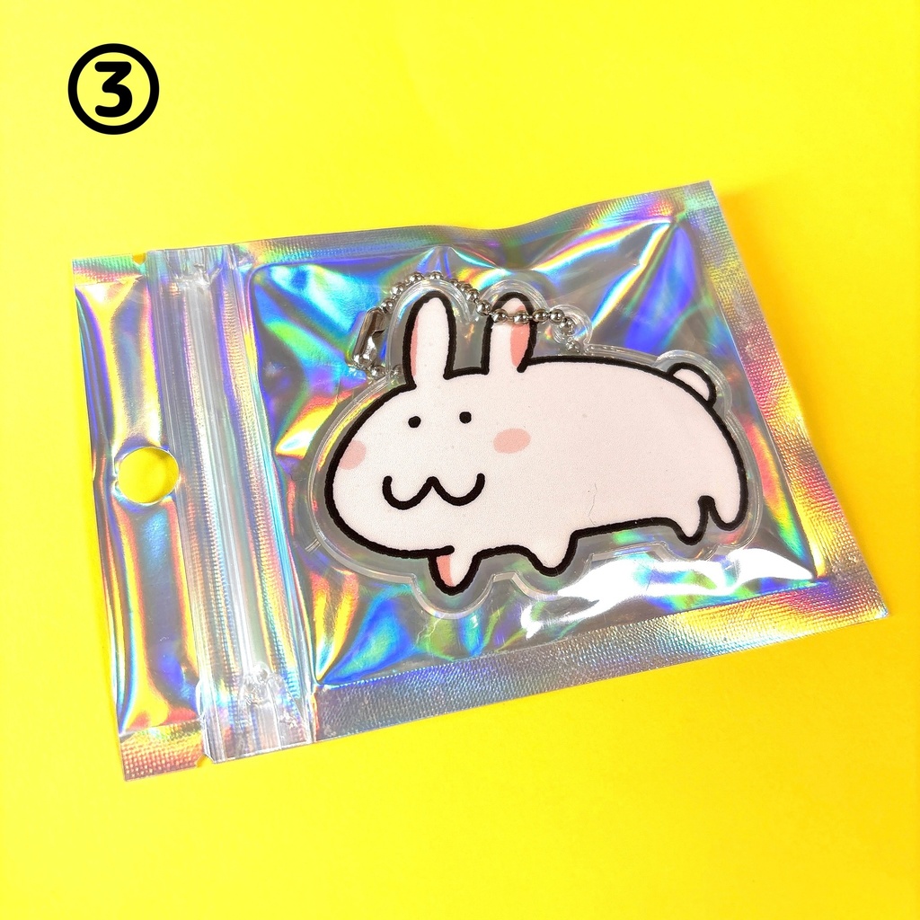 もちゆるアクキーたち