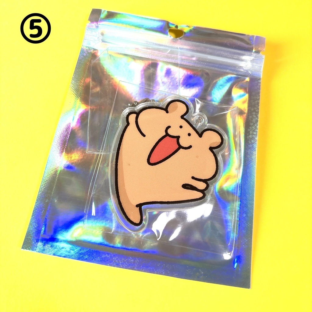 もちゆるアクキーたち