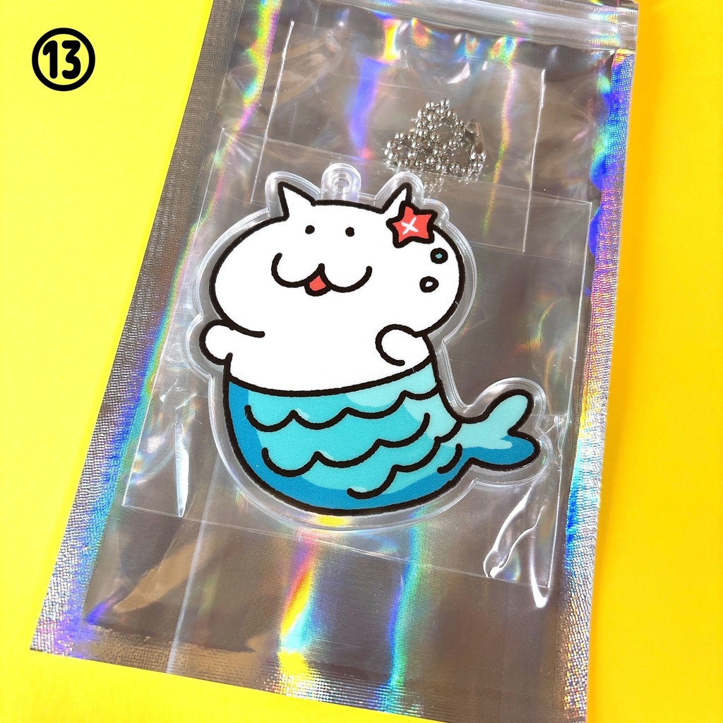 もちゆるアクキーたち