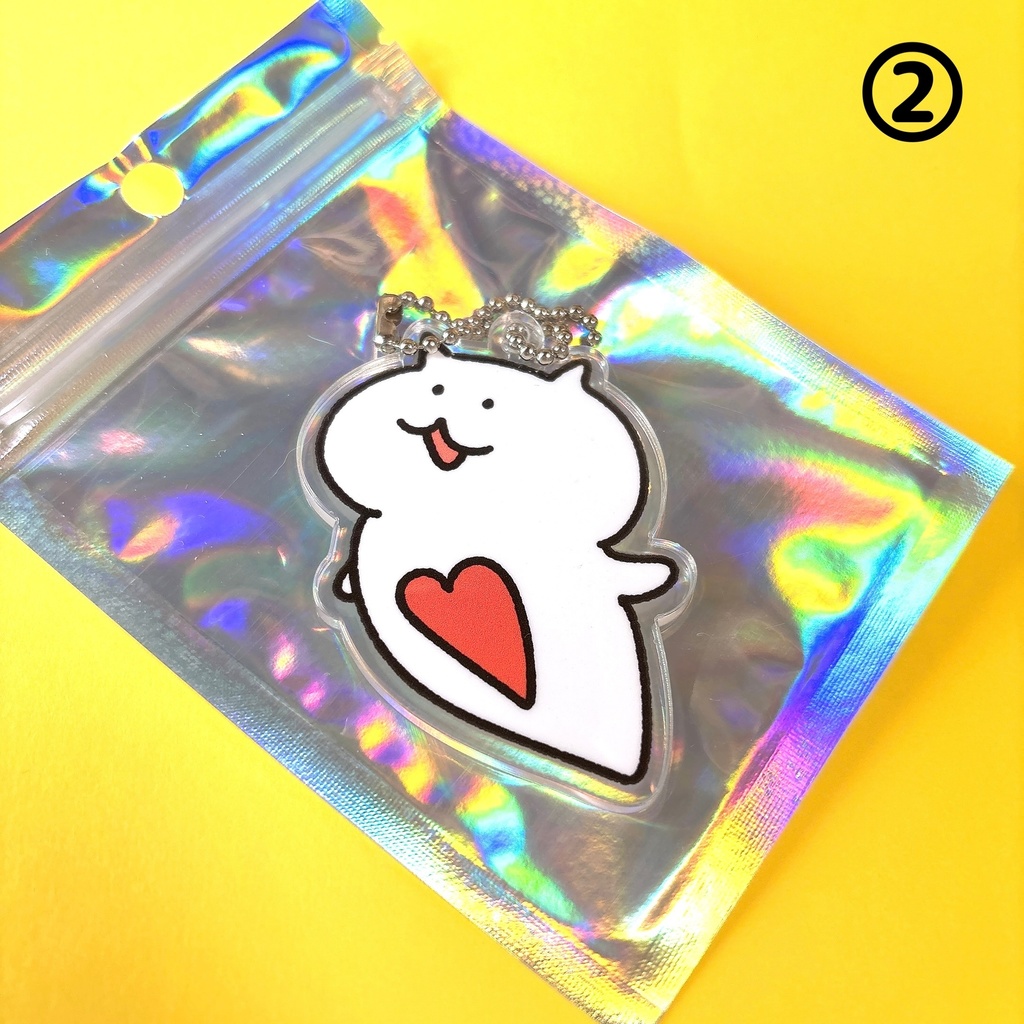 もちゆるアクキーたち