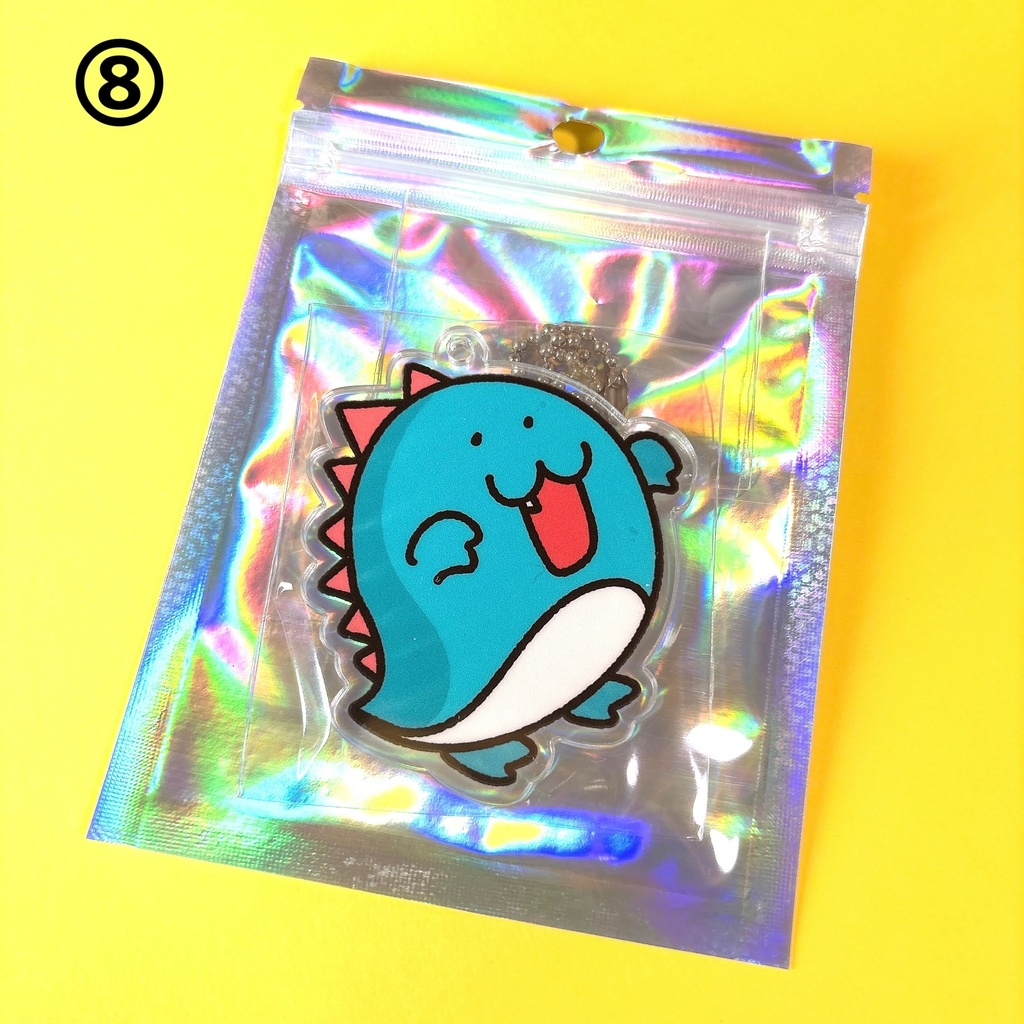 もちゆるアクキーたち