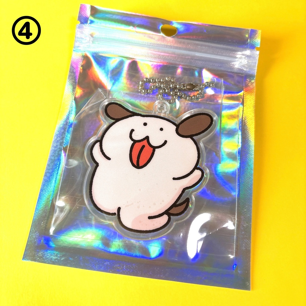 もちゆるアクキーたち