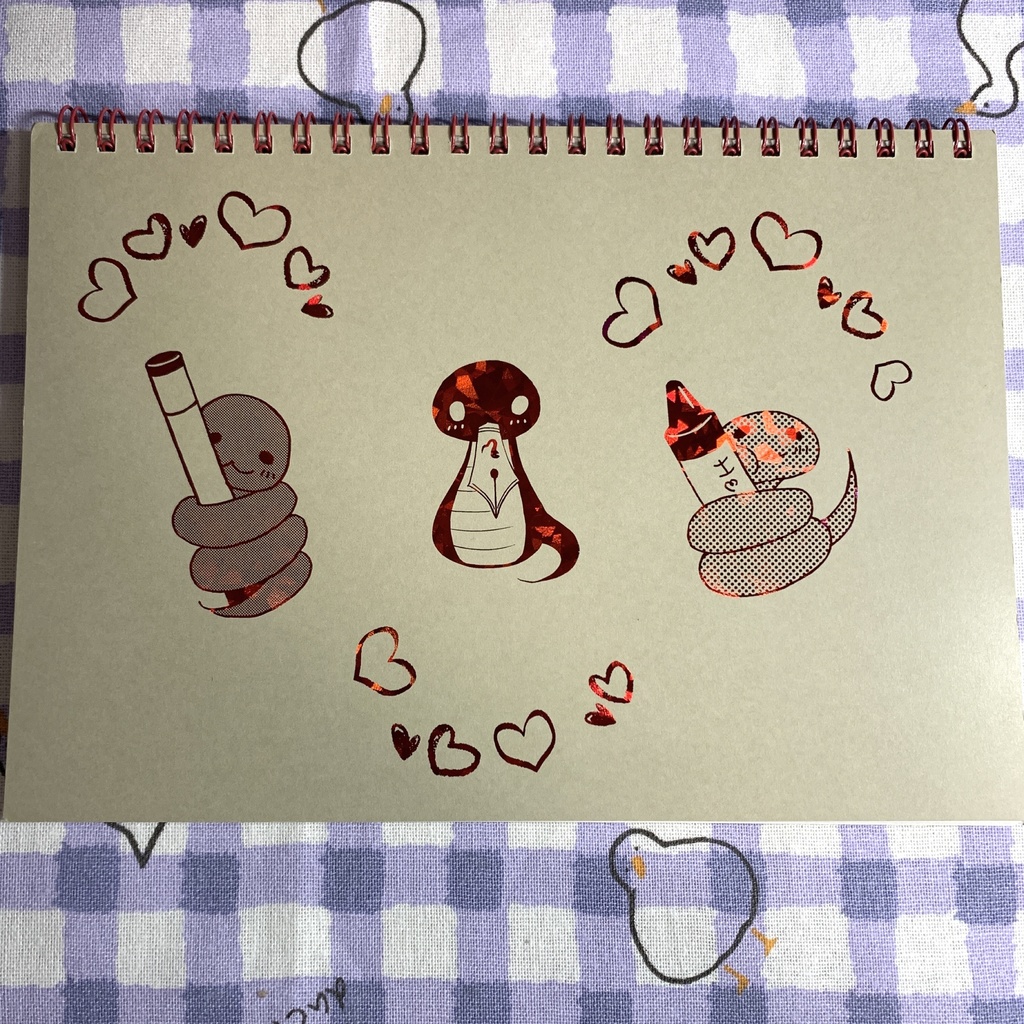 おえかきおへびのクロッキー帳