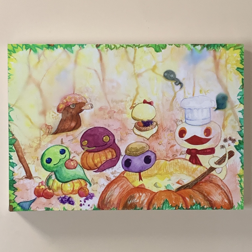 巳のりの秋　複製原画パネル