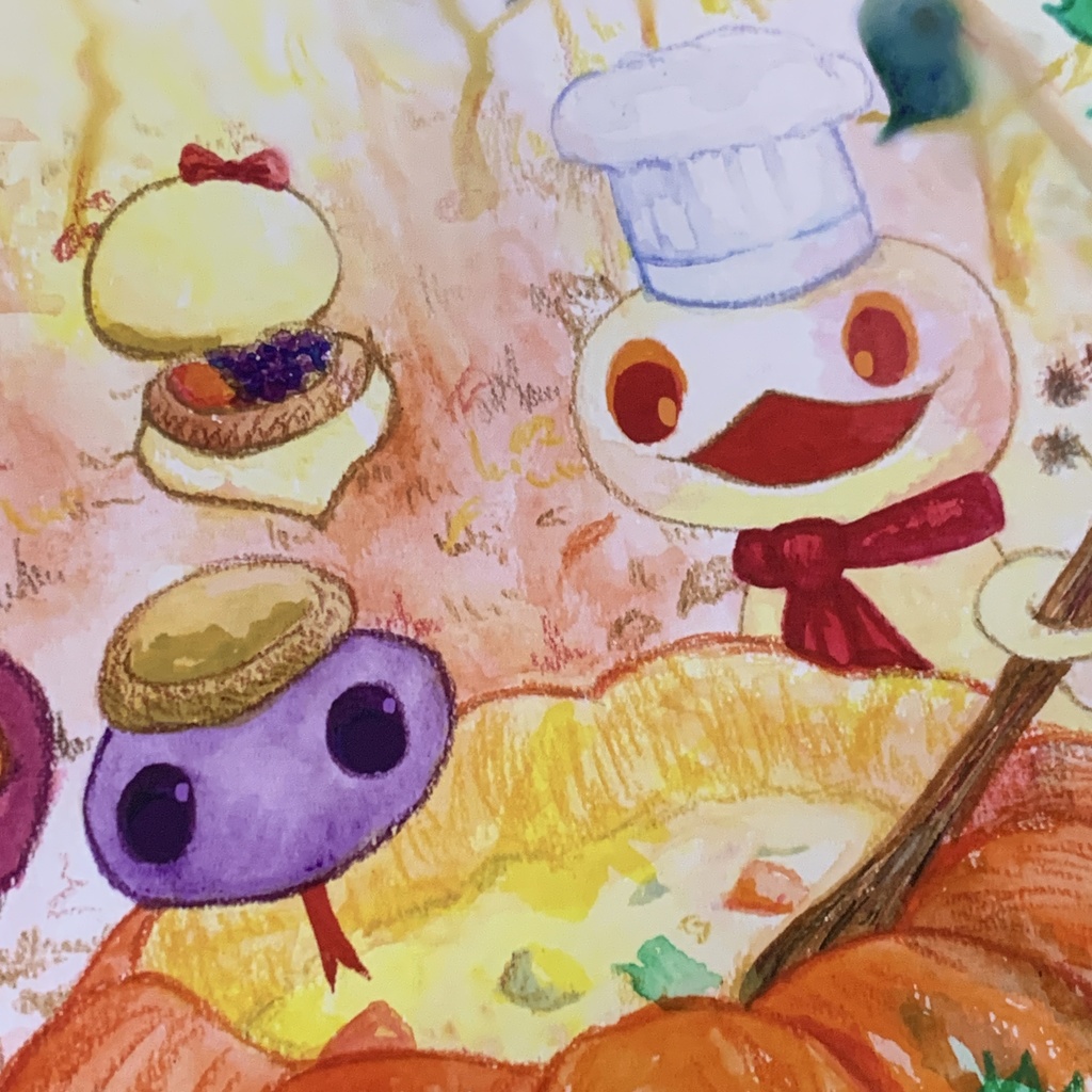 巳のりの秋 複製原画パネル