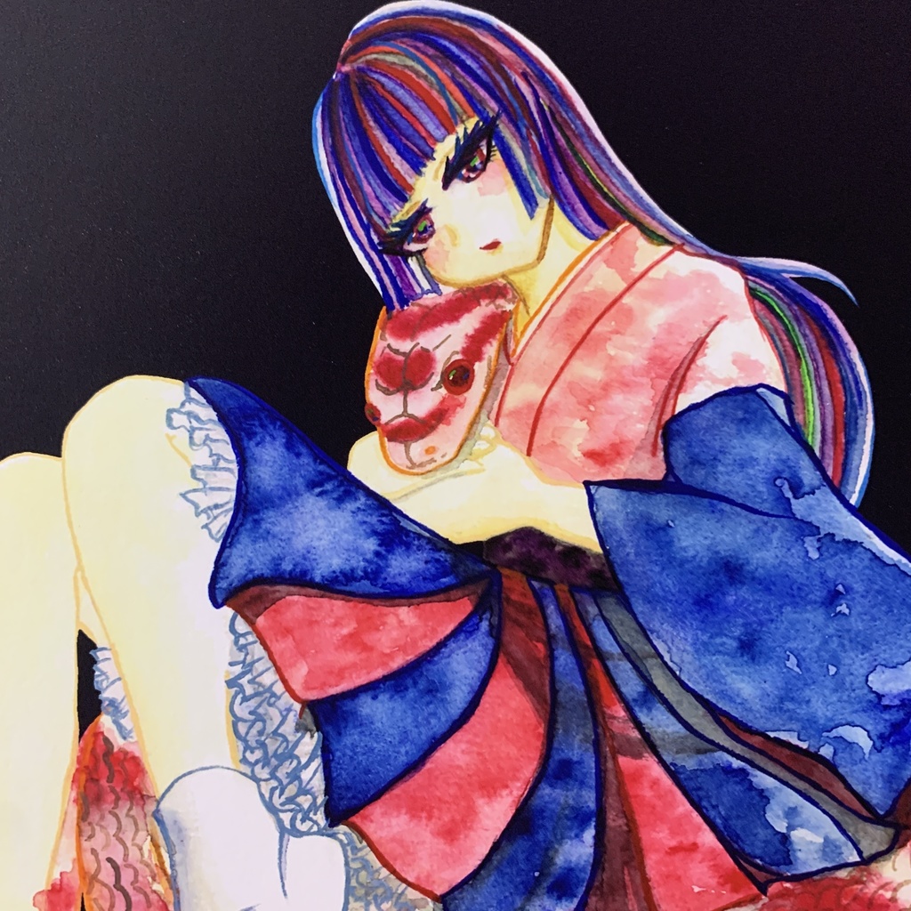 わたくしのキャンディケイン複製原画パネル