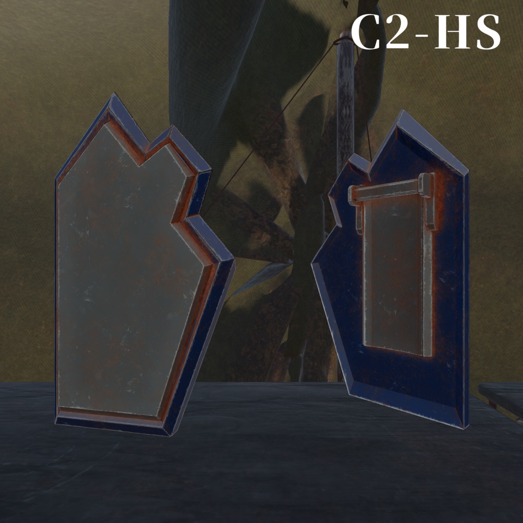 サポート終了【3Dモデル】ハンドシールド C2-HS