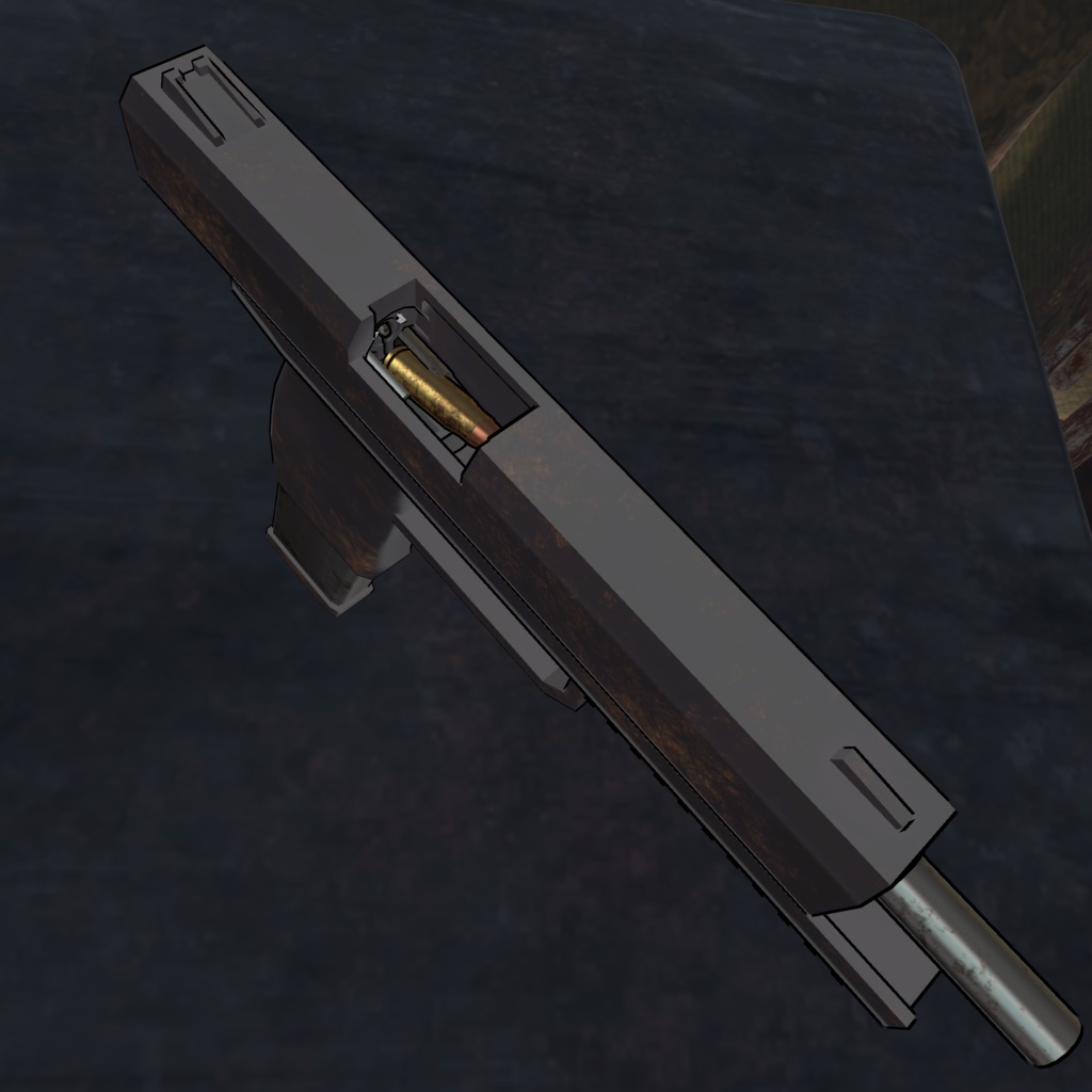 サポート終了【3Dモデル】ハンドガン DW70H