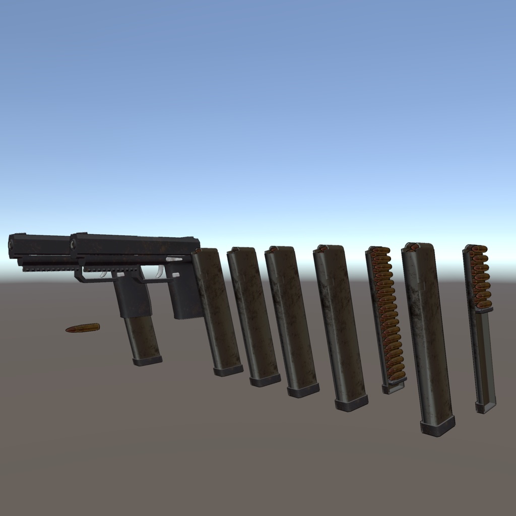 サポート終了【3Dモデル】ハンドガン DW70H