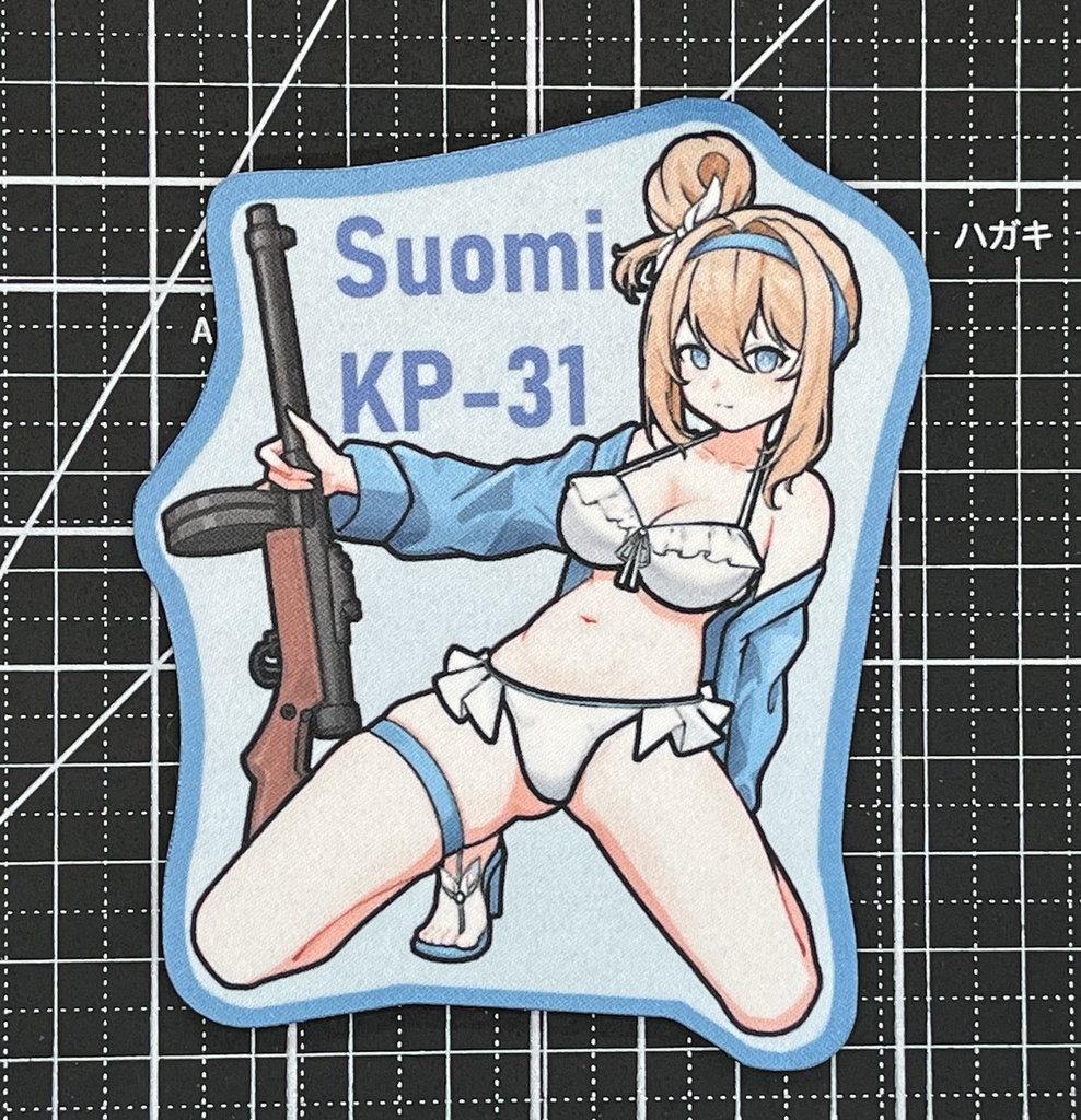 ドルフロ　パッチ　プリントワッペン　スオミ